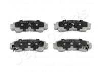 Bromsbeläggssats, skivbroms PP-125AF Japanparts