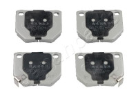 Bromsbeläggssats, skivbroms PP-129AF Japanparts