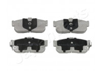 Bromsbeläggssats, skivbroms PP-133AF Japanparts