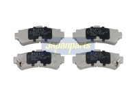 Bromsbeläggssats, skivbroms PP-196AF Japanparts