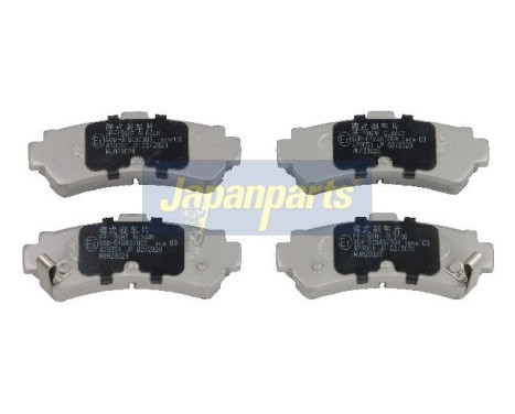 Bromsbeläggssats, skivbroms PP-196AF Japanparts