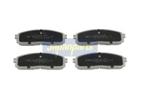 Bromsbeläggssats, skivbroms PP-206AF Japanparts