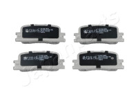 Bromsbeläggssats, skivbroms PP-216AF Japanparts