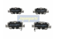 Bromsbeläggssats, skivbroms PP-220AF Japanparts