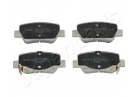 Bromsbeläggssats, skivbroms PP-223AF Japanparts