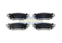 Bromsbeläggssats, skivbroms PP-234AF Japanparts