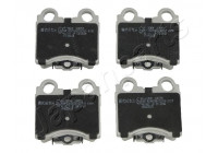 Bromsbeläggssats, skivbroms PP-260AF Japanparts