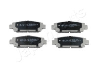 Bromsbeläggssats, skivbroms PP-265AF Japanparts