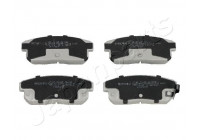 Bromsbeläggssats, skivbroms PP-304AF Japanparts