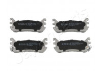 Bromsbeläggssats, skivbroms PP-391AF Japanparts