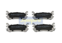 Bromsbeläggssats, skivbroms PP-391AF Japanparts