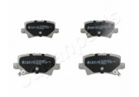 Bromsbeläggssats, skivbroms PP-403AF Japanparts