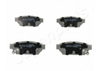 Bromsbeläggssats, skivbroms PP-504AF Japanparts