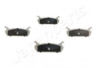 Bromsbeläggssats, skivbroms PP-601AF Japanparts