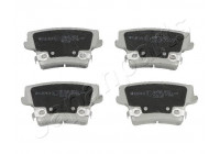 Bromsbeläggssats, skivbroms PP-902AF Japanparts