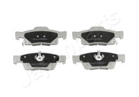 Bromsbeläggssats, skivbroms PP-906AF Japanparts