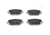 Bromsbeläggssats, skivbroms PP-908AF Japanparts