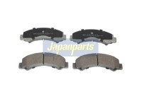 Bromsbeläggssats, skivbroms PP-909AF Japanparts