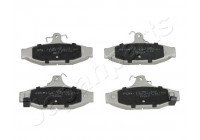 Bromsbeläggssats, skivbroms PP-997AF Japanparts