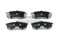 Bromsbeläggssats, skivbroms PP-H02AF Japanparts