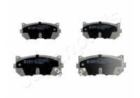 Bromsbeläggssats, skivbroms PP-K00AF Japanparts