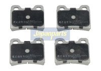 Bromsbeläggssats, skivbroms PP-K01AF Japanparts