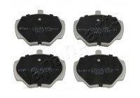Bromsbeläggssats, skivbroms PP-L04AF Japanparts