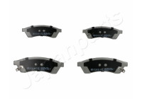 Bromsbeläggssats, skivbroms PP-W03AF Japanparts