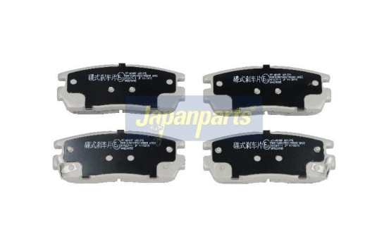Bromsbeläggssats, skivbroms PP-W04AF Japanparts