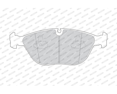 Bromsbeläggssats, skivbroms PREMIER ECO FRICTION FDB1001 Ferodo, bild 4