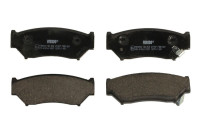 Bromsbeläggssats, skivbroms PREMIER ECO FRICTION FDB1020 Ferodo