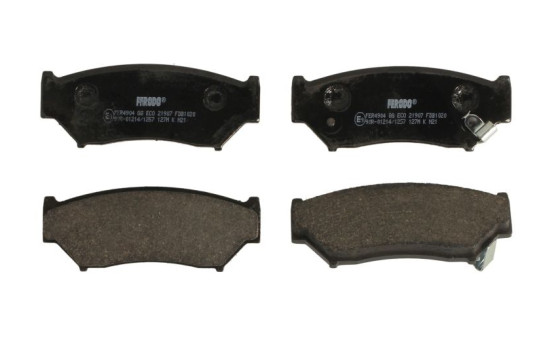 Bromsbeläggssats, skivbroms PREMIER ECO FRICTION FDB1020 Ferodo