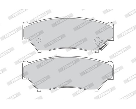 Bromsbeläggssats, skivbroms PREMIER ECO FRICTION FDB1020 Ferodo, bild 4