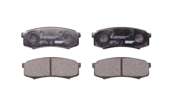 Bromsbeläggssats, skivbroms PREMIER ECO FRICTION FDB1021 Ferodo