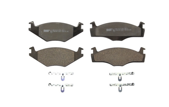 Bromsbeläggssats, skivbroms PREMIER ECO FRICTION FDB1072 Ferodo
