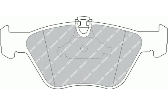 Bromsbeläggssats, skivbroms PREMIER ECO FRICTION FDB1073 Ferodo, bild 2