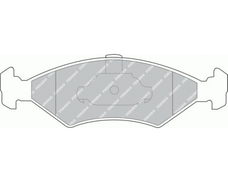 Bromsbeläggssats, skivbroms PREMIER ECO FRICTION FDB1081 Ferodo, bild 2