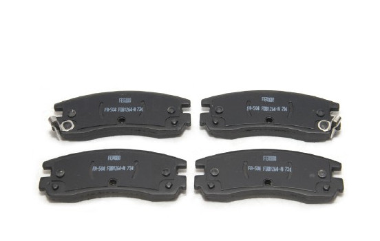 Bromsbeläggssats, skivbroms PREMIER ECO FRICTION FDB1264 Ferodo