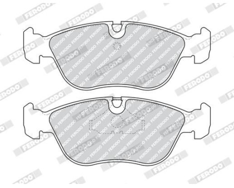 Bromsbeläggssats, skivbroms PREMIER ECO FRICTION FDB1285 Ferodo, bild 4