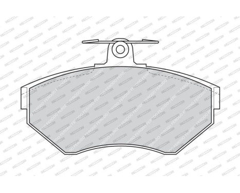 Bromsbeläggssats, skivbroms PREMIER ECO FRICTION FDB1289 Ferodo, bild 4
