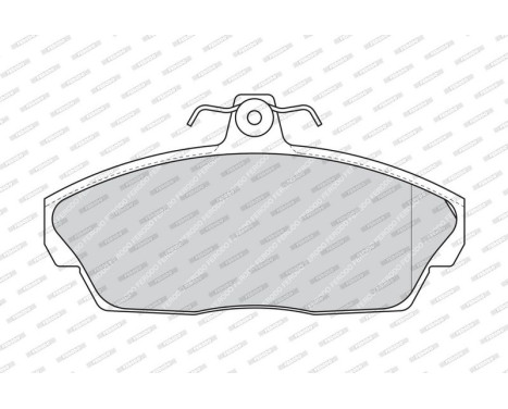 Bromsbeläggssats, skivbroms PREMIER ECO FRICTION FDB1291 Ferodo, bild 3