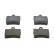 Bromsbeläggssats, skivbroms PREMIER ECO FRICTION FDB1310 Ferodo, miniatyr 3