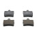 Bromsbeläggssats, skivbroms PREMIER ECO FRICTION FDB1310 Ferodo, miniatyr 3