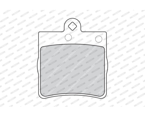 Bromsbeläggssats, skivbroms PREMIER ECO FRICTION FDB1311 Ferodo, bild 4