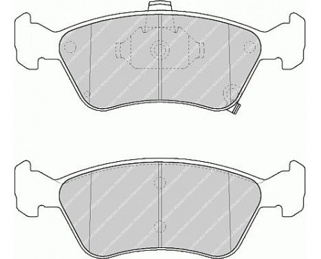 Bromsbeläggssats, skivbroms PREMIER ECO FRICTION FDB1321 Ferodo, bild 2