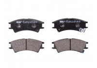 Bromsbeläggssats, skivbroms PREMIER ECO FRICTION FDB1326 Ferodo
