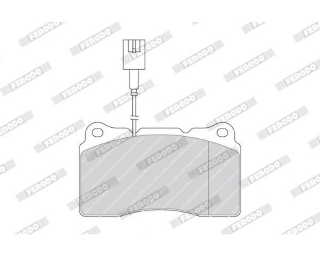 Bromsbeläggssats, skivbroms PREMIER ECO FRICTION FDB1334 Ferodo, bild 3