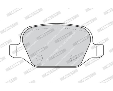 Bromsbeläggssats, skivbroms PREMIER ECO FRICTION FDB1349 Ferodo, bild 4