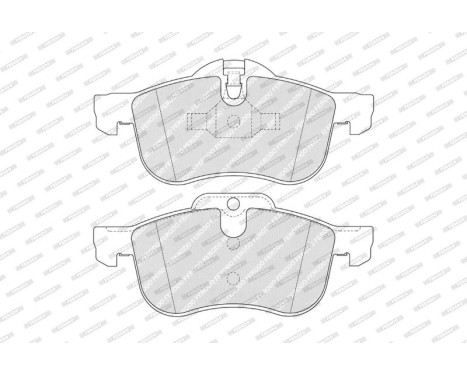 Bromsbeläggssats, skivbroms PREMIER ECO FRICTION FDB1355 Ferodo, bild 4