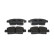 Bromsbeläggssats, skivbroms PREMIER ECO FRICTION FDB1368 Ferodo, miniatyr 3